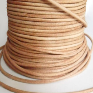 Apvalios odinės virvutės